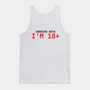 18 th birthday Tank Top